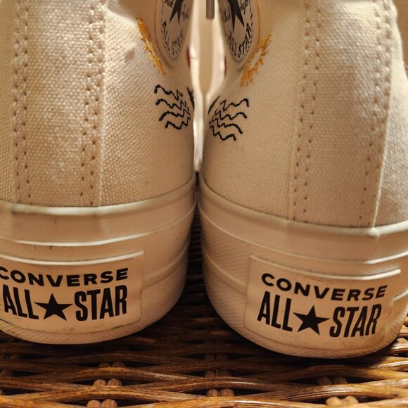 Converse Chuck Taylor All Star Platform It's Okay To Wander Sneakers Size 10 - Picture 2 of 16